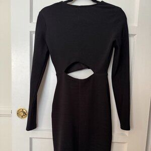Long Sleeve Zara Cutout Dress